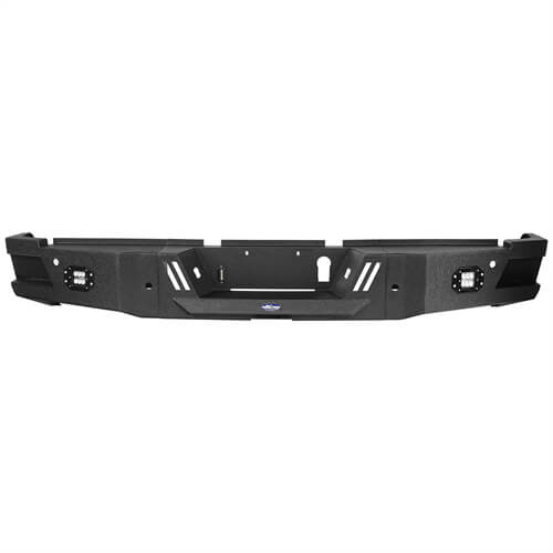 HookeRoad Dodge Ram 2500 Front Bumper & Rear Bumper for 2019-2023 Ram 2500 Hooke Road HE.6302+HE.6304 13