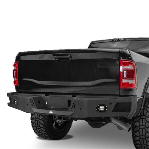 HookeRoad Dodge Ram 2500 Front Bumper & Rear Bumper for 2019-2023 Ram 2500 Hooke Road HE.6302+HE.6304 4