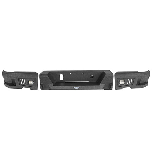 HookeRoad Ram Rear Bumper w/LED Lights for 2009-2018 Dodge Ram 1500 HookeRoad HE.6005 14