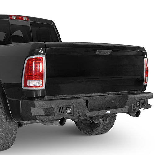 HookeRoad Ram Rear Bumper w/LED Lights for 2009-2018 Dodge Ram 1500 HookeRoad HE.6005 4