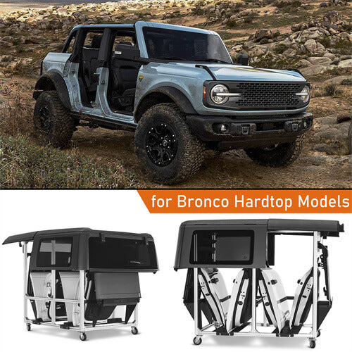 Load image into Gallery viewer, Products Doors and Hardtops Storage Cart (97-23 Wrangler TJ JK JL Hardtop Gladiator JT Hardtop &amp; 21-23 Ford Bronco Hardtop) b2067s 10
