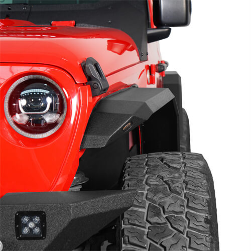 Load image into Gallery viewer, 2018-2024 Jeep JL Fender Flares w/Signal Lights 4x4 Jeep Parts - Hooke Road b3055 20
