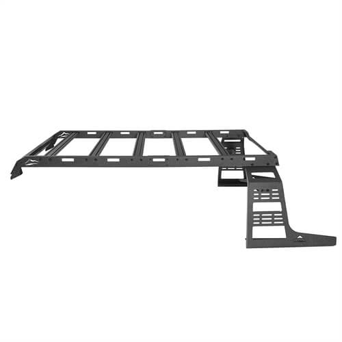 Load image into Gallery viewer, 2021 2022 2023 Ford Bronco Aluminum Roof Rack Cargo Rack 4x4 Parts -  Hooke Road b8924s 24

