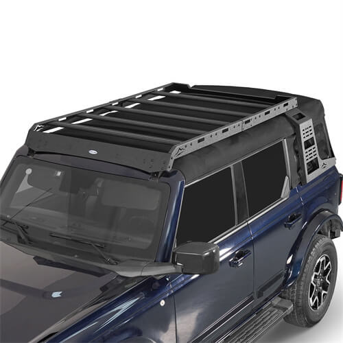 Load image into Gallery viewer, 2021 2022 2023 Ford Bronco Aluminum Roof Rack Cargo Rack 4x4 Parts -  Hooke Road b8924s 7
