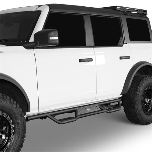 Load image into Gallery viewer, Ford Bronco Drop Side Step Bars for Bronco 2021-2023- HookeRoad  b8901 4
