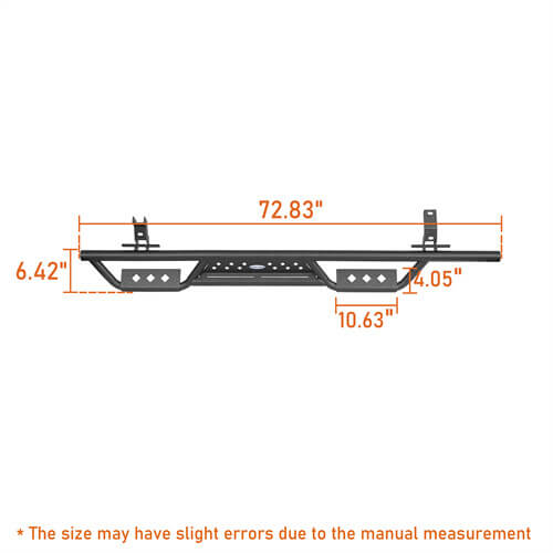 Ford Bronco Drop Side Step Bars for Bronco 2021-2023- HookeRoad  b8901 9