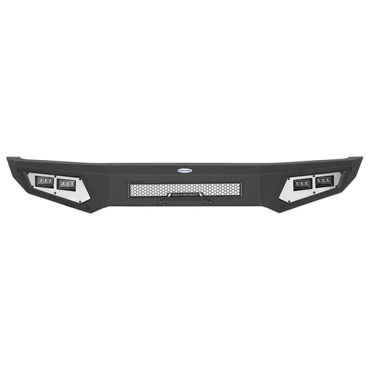 Hooke Road 2021-2026 Ford Bronco Front Bumper with 4 Spotlights b8945 4