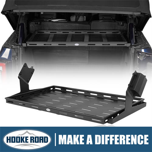 Bronco Interior Cargo Basket Storage Carrier Luggage rack For 2021-2023 Ford Bronco 4-Door - Hooke Road b8917s 1