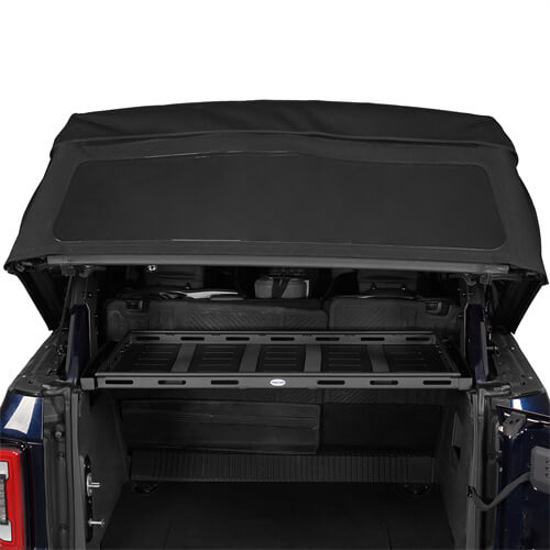 Bronco Interior Cargo Basket Storage Carrier Luggage rack For 2021-2023 Ford Bronco 4-Door - Hooke Road b8917s 5