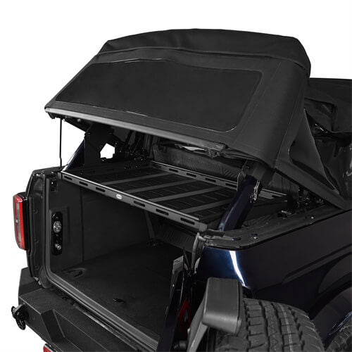 Bronco Interior Cargo Basket Storage Carrier Luggage rack For 2021-2023 Ford Bronco 4-Door - Hooke Road b8917s 6