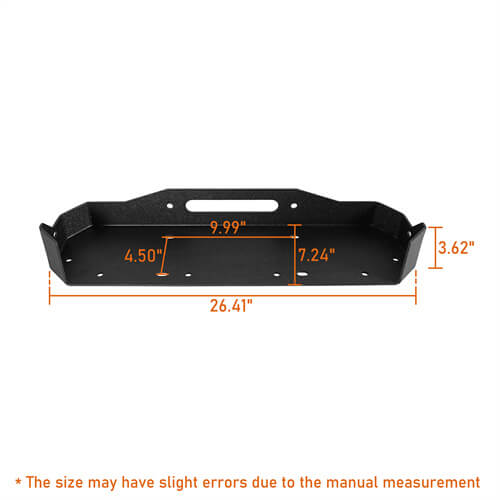 Load image into Gallery viewer, 2021-2023 Ford Bronco (Excluding Raptor) Offroad Winch Plate Fits For Front bumper - Hooke Road b8913s 10
