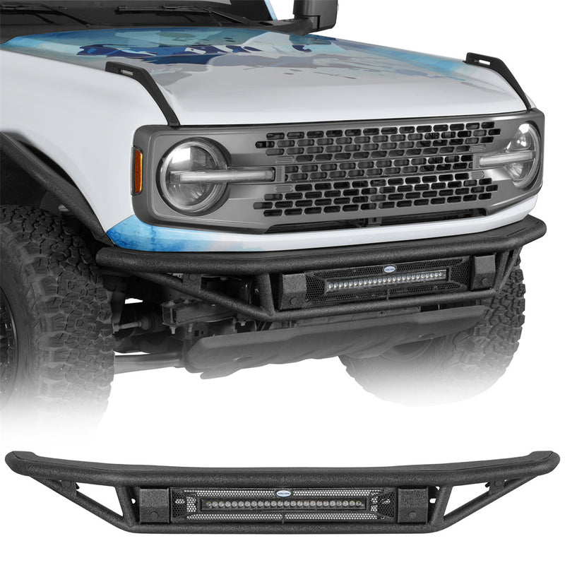 Load image into Gallery viewer, Hooke Road Ford Bronco 2021-2026 Tube Front Bumper b8954s 1
