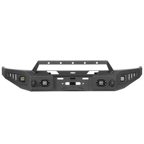 2004-2008 Ford F-150 Aftermarket Full Width Front Bumper 4x4 Truck Parts - Hooke Road b8005 17