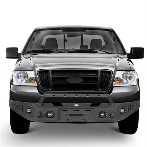 Load image into Gallery viewer, 2004-2008 Ford F-150 Aftermarket Full Width Front Bumper 4x4 Truck Parts - Hooke Road b8005 4
