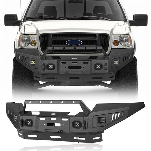 Load image into Gallery viewer, 2004-2008 Ford F-150 Front Bumper Aftermarket Bumper 4×4 Truck Parts - Hooke Road b8006 2
