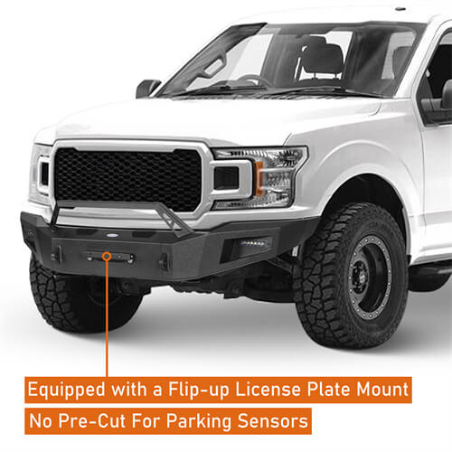 Load image into Gallery viewer, 2018-2020 Ford F-150 Front Bumper Aftermarket Bumper Pickup Truck Parts - Hooke Road b8258 11
