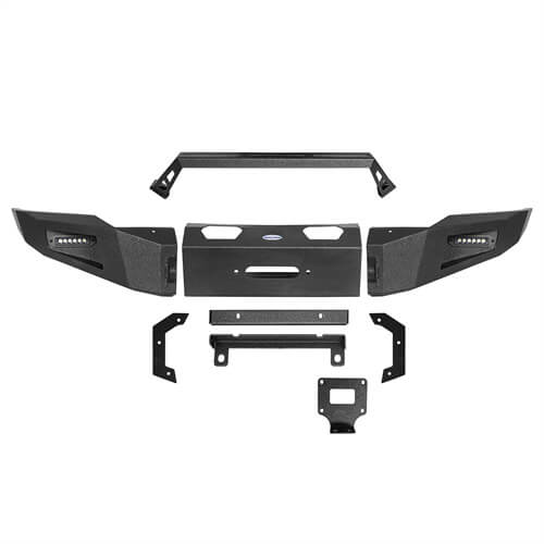 2018-2020 Ford F-150 Front Bumper Aftermarket Bumper Pickup Truck Parts - Hooke Road b8258 19