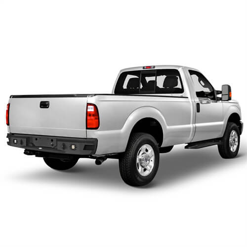 Load image into Gallery viewer, Ford Rear Bumper w/License Plate Light for 2011-2016 Ford F-250 F-350 - Hooke Road b8523 3
