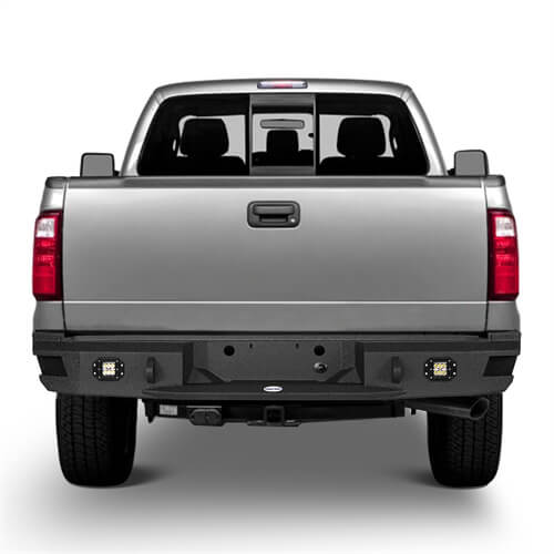 Load image into Gallery viewer, Ford Rear Bumper w/License Plate Light for 2011-2016 Ford F-250 F-350 - Hooke Road b8523 4
