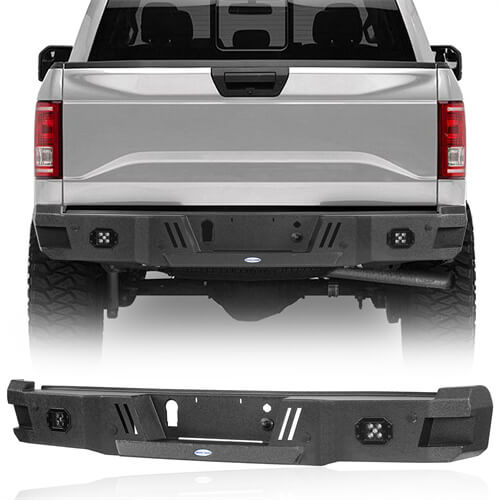 Load image into Gallery viewer, 2018-2020 Ford F-150 Rear Bumper Aftermarket Bumper 4x4 Truck Parts - Hooke Road B8260 2
