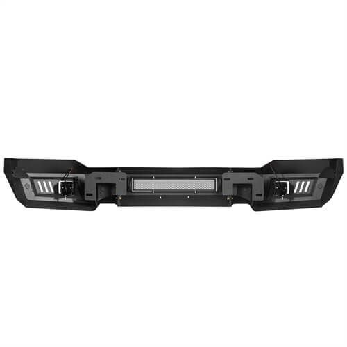 Load image into Gallery viewer, 2018-2020 Ford F-150 Full-Width Front Bumper Offroad Bumper 4x4 Truck Parts - Hooke Road b8526s 17
