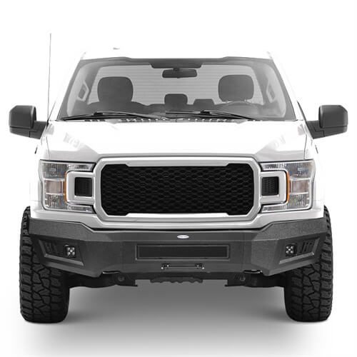 Load image into Gallery viewer, 2018-2020 Ford F-150 Full-Width Front Bumper Offroad Bumper 4x4 Truck Parts - Hooke Road b8526s 4
