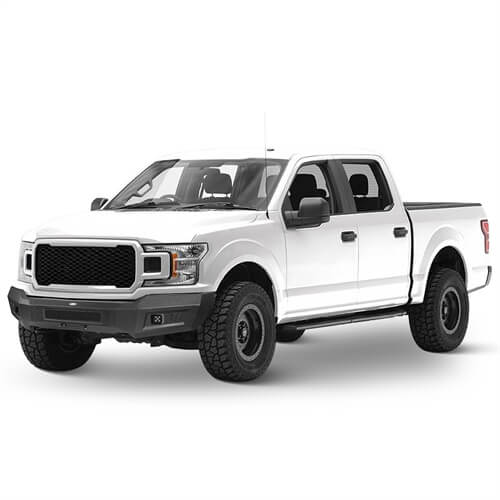 Load image into Gallery viewer, 2018-2020 Ford F-150 Full-Width Front Bumper Offroad Bumper 4x4 Truck Parts - Hooke Road b8526s 5
