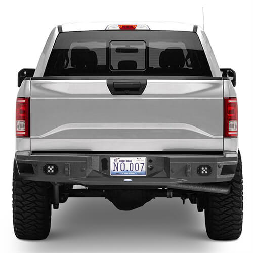 Load image into Gallery viewer, 2018-2020 Ford F-150 Rear Bumper Offroad Bumper 4x4 Truck Parts - Hooke Road b8259 3
