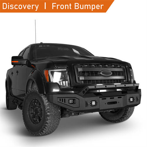 Load image into Gallery viewer, HookeRoad Ford OffRoad Full Width Front Bumper for 2009-2014 Ford F150 b8213s 10
