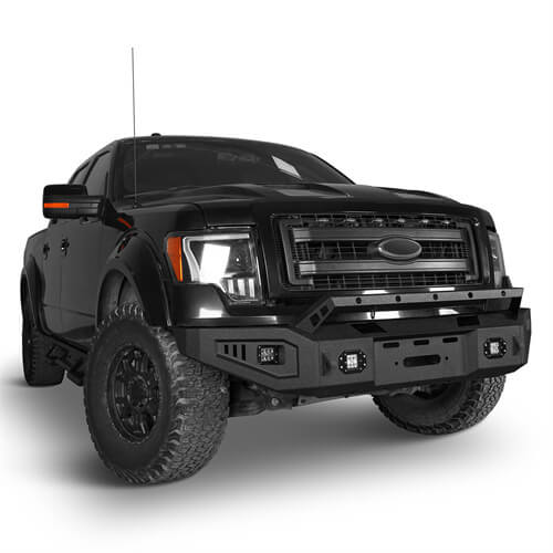 Load image into Gallery viewer, HookeRoad Ford OffRoad Full Width Front Bumper for 2009-2014 Ford F150 b8213s 6
