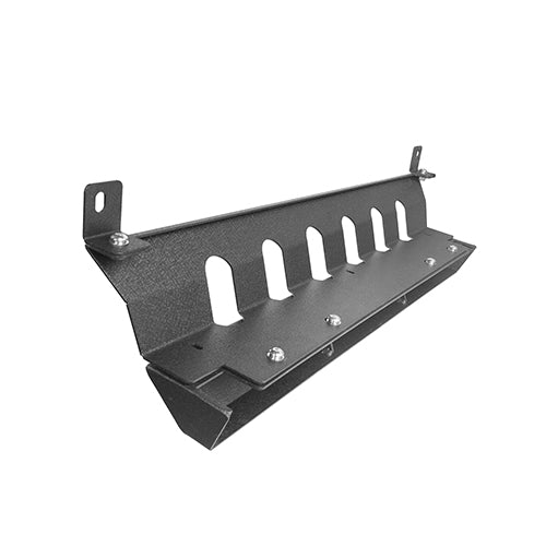 HookeRoad Jeep JK Mid Width Front Bumper & Rear Bumper & Front Skid Plate for 2007-2018 Jeep Wrangler JK HookeRoad HE.3018+2030+2042 27