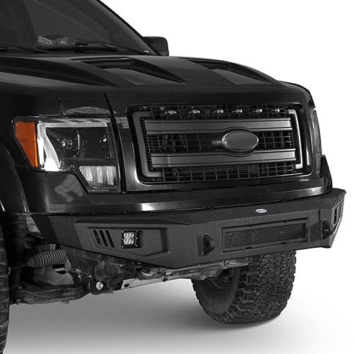 HookeRoad Ford F-150 Front Bumper & Rear Bumper Back Bumper for 2009-2014 Ford F-150 Hooke Road HE.8201+8204 4