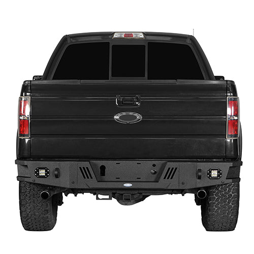 HookeRoad Ford F-150 Front Bumper & Rear Bumper Back Bumper for 2009-2014 Ford F-150 Hooke Road HE.8201+8204 6