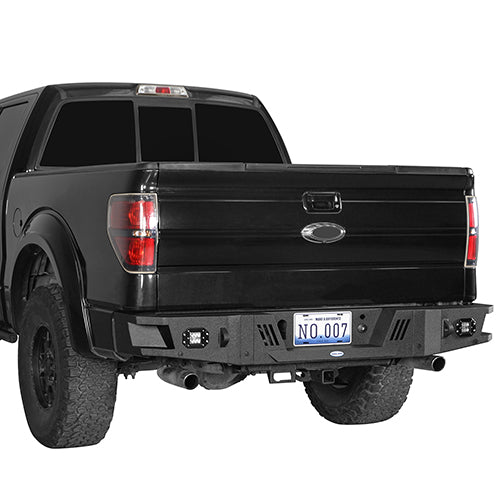 HookeRoad Ford F-150 Front Bumper & Rear Bumper Back Bumper for 2009-2014 Ford F-150 Hooke Road HE.8201+8204 7