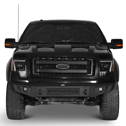 Load image into Gallery viewer, HookeRoad Ford F-150 Full Width Front Bumper &amp; Rear Bumper for 2009-2014 Ford F-150 HE.8201+8203 4
