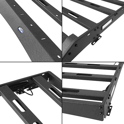 HookeRoad Front Bumper / Rear Bumper / Roof Rack for 2009-2014 F-150 SuperCrew,Excluding Raptor Hooke Road HE.8205+8202+8204 30