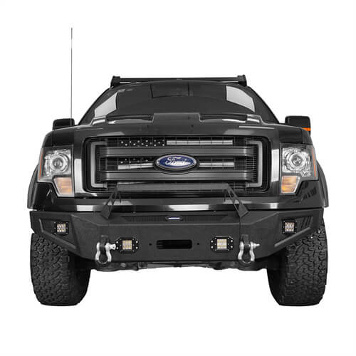 Load image into Gallery viewer, HookeRoad Front Bumper / Rear Bumper / Roof Rack for 2009-2014 F-150 SuperCrew,Excluding Raptor Hooke Road HE.8205+8202+8204 4
