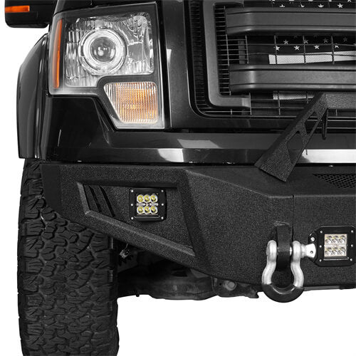 Load image into Gallery viewer, HookeRoad Front Bumper / Rear Bumper / Roof Rack for 2009-2014 F-150 SuperCrew,Excluding Raptor Hooke Road HE.8205+8202+8204 5
