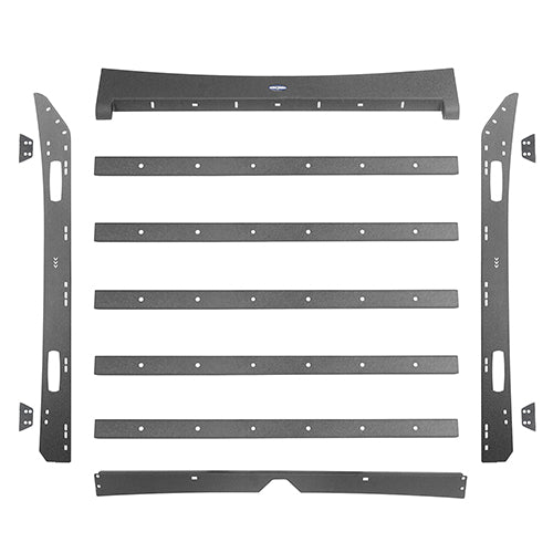 Load image into Gallery viewer, HookeRoad Front Bumper / Rear Bumper / Roof Rack Luggage Carrier for 2013-2018 Dodge Ram 1500 Crew Cab &amp; Quad Cab,Excluding Rebel Hooke Road HE.6000+6005+6004 30
