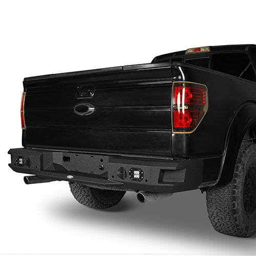 HookeRoad Front Bumper / Rear Bumper / Roof Rack Luggage Carrier for 2009-2014 F-150 SuperCrew,Excluding Raptor HE.8205+8201+8203 10