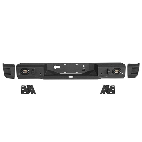 HookeRoad Front Bumper / Rear Bumper / Roof Rack Luggage Carrier for 2009-2014 F-150 SuperCrew,Excluding Raptor HE.8205+8201+8203 27