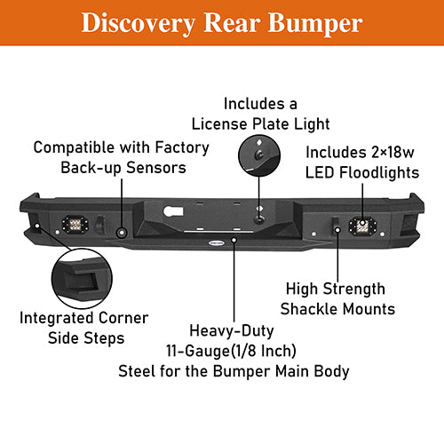 Load image into Gallery viewer, HookeRoad Front Bumper / Rear Bumper / Roof Rack Luggage Carrier for 2009-2014 F-150 SuperCrew,Excluding Raptor HE.8205+8201+8203 28
