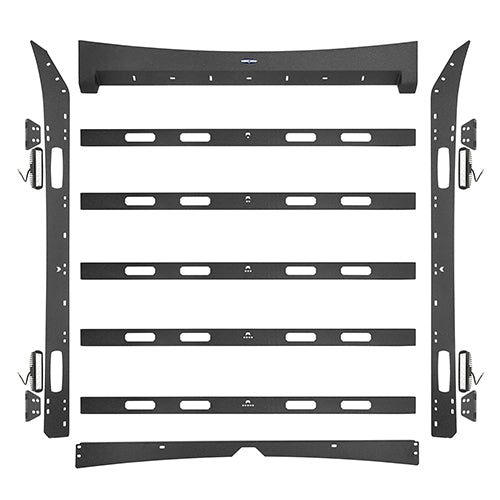 Load image into Gallery viewer, HookeRoad Front Bumper / Rear Bumper / Roof Rack Luggage Carrier for 2009-2014 F-150 SuperCrew,Excluding Raptor HE.8205+8201+8203 33
