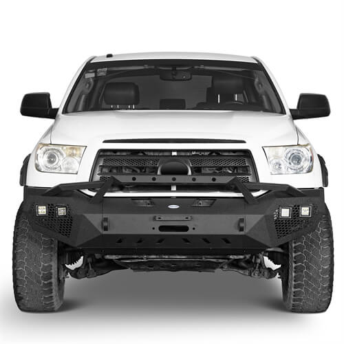 Load image into Gallery viewer, HookeRoad  Front Bumper / Rear Bumper / Roof Rack for 2007-2013 Toyota Tundra Crewmax Hooke Road HE.5200+5206+5202 3
