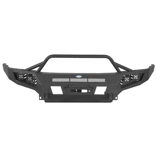2001-2004 Toyota Sequoia Front Bumper w/ Winch Plate & Spot Light Hooke Road b4805 4