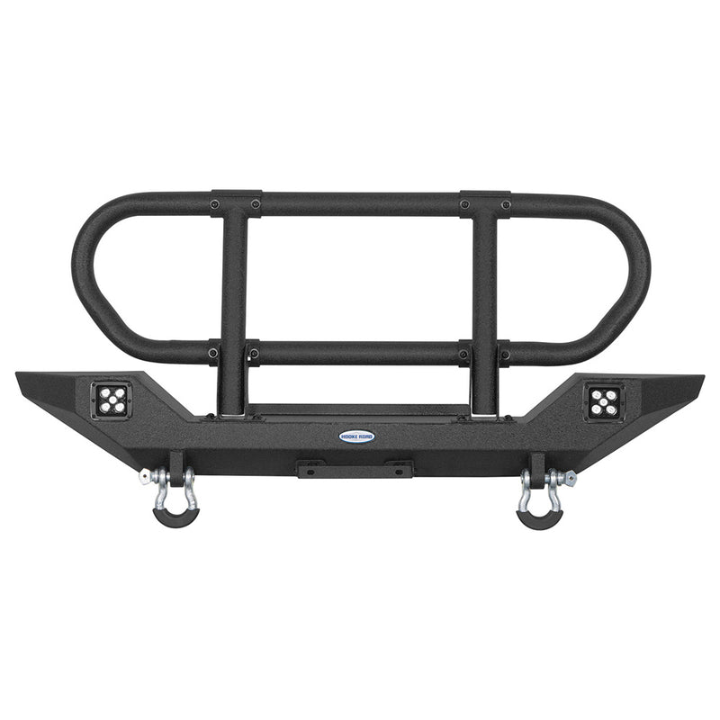 Load image into Gallery viewer, Brush Guard Front Bumper for 1987-2006 Jeep Wrangler YJ  Wrangler TJ Hooke Road b1088s 4
