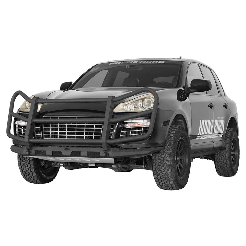 Load image into Gallery viewer, Front Bumper w/ Grille Guard &amp; Skid Plate(03-10 Porsche Cayenne 955 957) - Hooke Road
