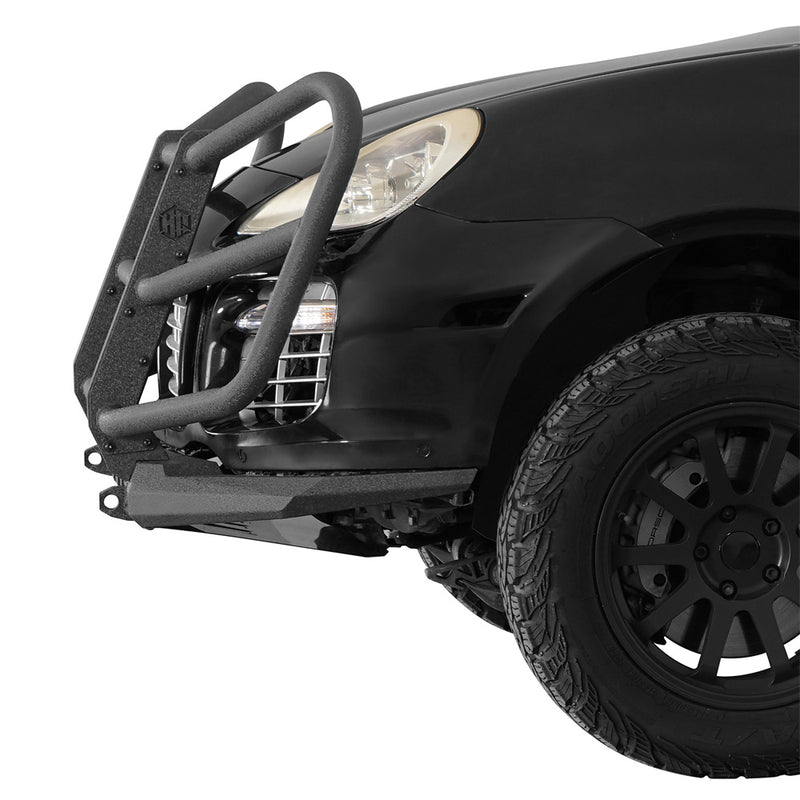 Load image into Gallery viewer, Front Bumper w/ Grille Guard &amp; Skid Plate(03-10 Porsche Cayenne 955 957) - Hooke Road
