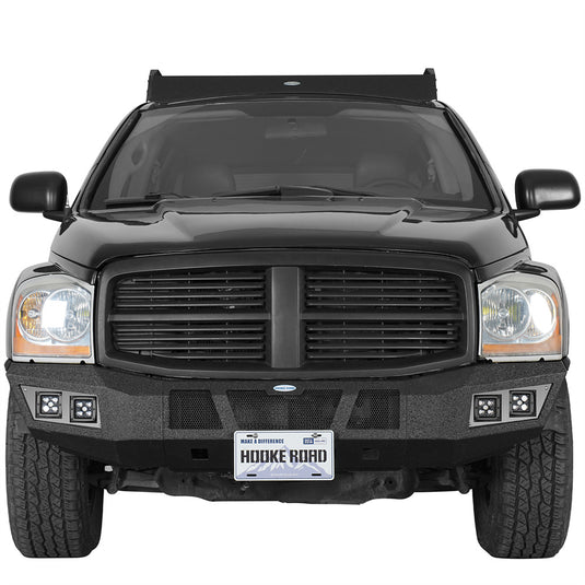 Hooke Road 2004-2006 Dodge Durango Front Bumper w/ License Plate Mount b6853s 2