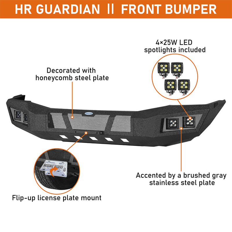 Load image into Gallery viewer, Hooke Road 2004-2006 Dodge Durango Front Bumper w/ License Plate Mount b6853s 8
